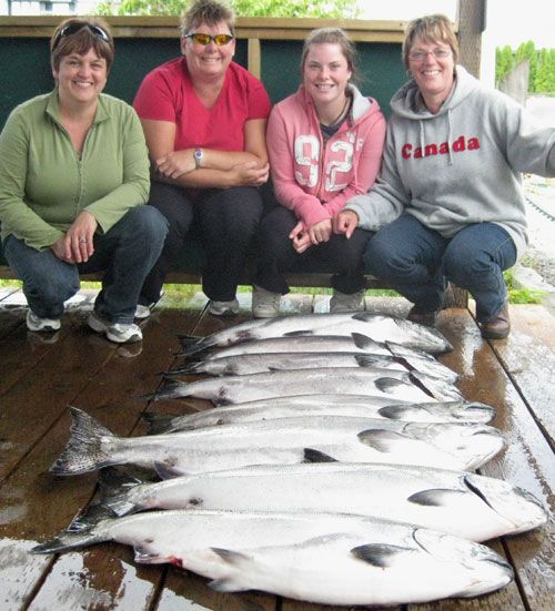Kennett girls July 20, 2009 (They outfished the boys!)