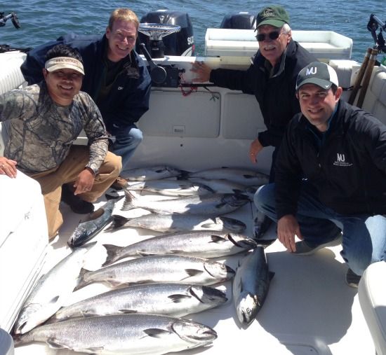 Salmon Eye Charters - Chinook & Halibut Fishing Recap 2014 Ucluelet BC ...